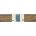 thumbnail image 5 of DecMode 48" x 6" Brown Wood Distressed 2 Hanger Paddle Wall Hook with Cream and Blue Stripes, 1-Piece, 5 of 13