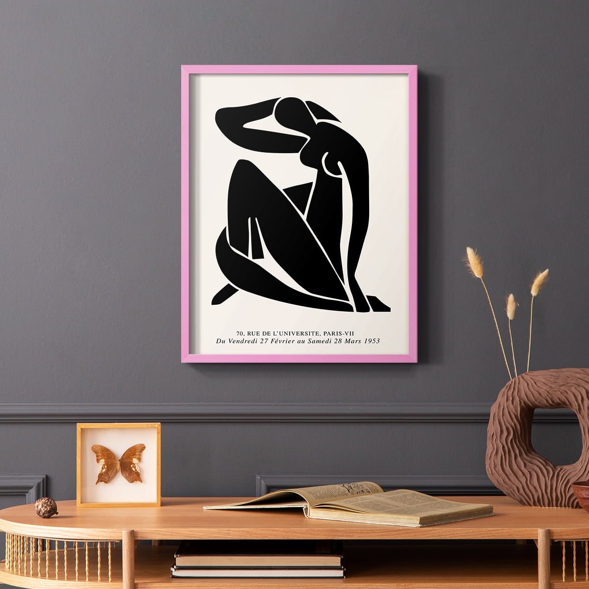 Matisse LVI Framed Print - Solid Wood