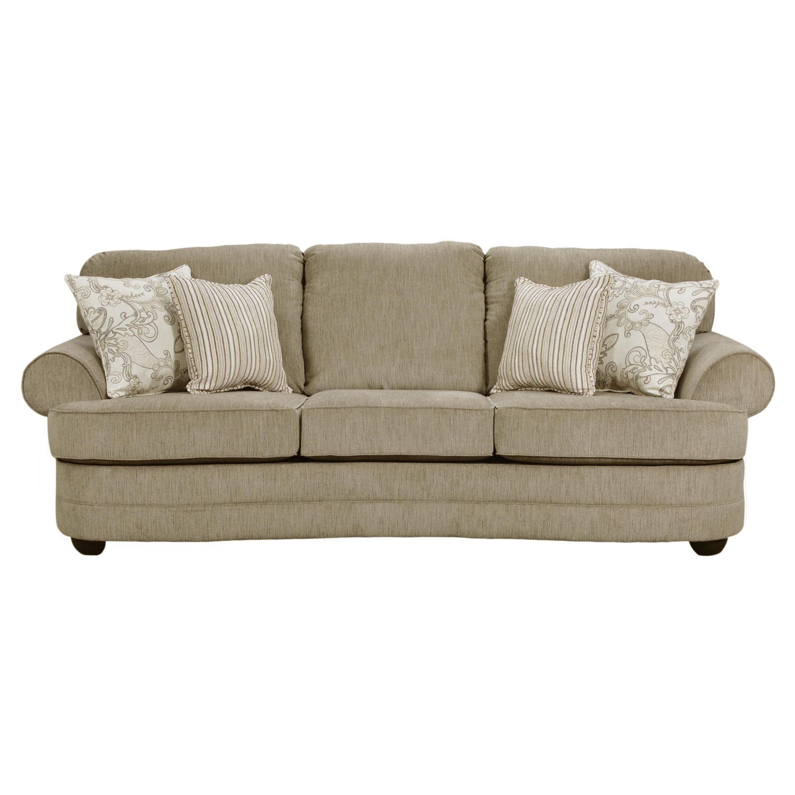 Simmons Grandstand Fawn Sofa
