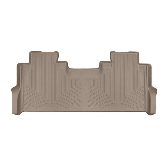 WeatherTech Custom Fit FloorLiners compatible with 2020-2022 Ford Super Duty - 2nd Row, Tan