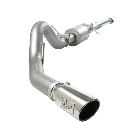 AFE POWER 49-03041-P 11-13 F150 ECOBOOST V6-3.5L (TT)(POL TIP) 4IN, EXHAUST CB Fits select: 2011-2014 FORD F150