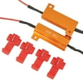 thumbnail image 2 of High Quality 4 Pcs LED Load Resistor Decoders Fix Hyper Flash Turn Signal Lights, 2 of 4