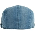thumbnail image 5 of CoCopeaunts Newsboy Cap Spring Autumn Hat for Men Women Adjustable Ivy Cap Beret Hat Male Female Denim Cabbie Hat, 5 of 7