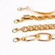 thumbnail image 3 of Xihbxyly Pulseras de Hip-Hop, Conjunto de 4 Piezas de Cuerda Trenzada de Metal, con Incrustaciones de Diamantes de Imitación para Un Estilo Deslumbrante, Perfectas para Bodas, Fiestas y Eventos, Rega, 3 of 3