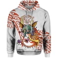 thumbnail image 3 of Ropa de otoño para hombre Sudadera gótica Chaqueta con capucha para hombre Sudadera con capucha de moda para hombre Sudadera con capucha con estampado de orcos y monstruos, 3 of 5