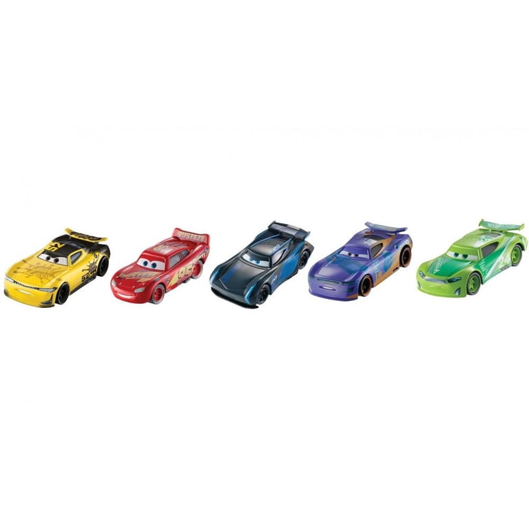 Disney Pixar Cars Piston Cup Race 5-Pack 1:55 Die-Cast Vehicles