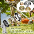 thumbnail image 3 of 4Pcs 2 Sets Blade Box Nut Fixing Kit, Lawn Mower Metal Gear Box, Lawn Mower Metal Gear Box Accessories, Suitable for Lawn Mowers, Irrigation Machines, 3 of 5