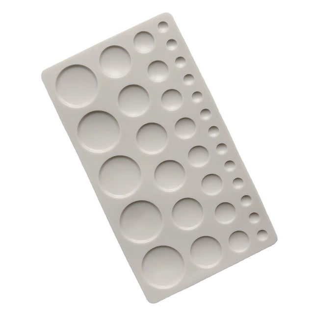 Bewildely Molde de silicona para chocolate Molde portátil para hacer fondant Molde para hornear chocolate de bricolaje multiusos con superficie Utensilios de cocina Bewildely HA019793-00