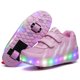 thumbnail image 2 of Zapatos para niños con ruedas, patines brillantes con luz LED, regalos para niños y niñas, el mejor regalo para fiestas, cumpleaños y Navidad, 2 of 5