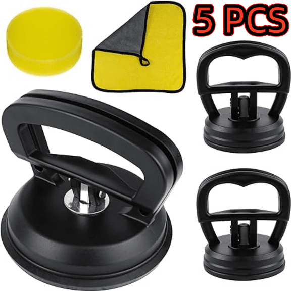 Car Dent Puller, Suction Cup Holder Dent Repair Kit Quick Car Dent Remover Tool for Paintless Car Body Dent, Lifting and Heavy Objects Moving, SUV & Cars Universal