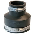 thumbnail image 2 of Fernco Schedule 40 3 in. Hub each X 1-1/2 in. D Hub PVC Flexible Coupling 1 pk, 2 of 2