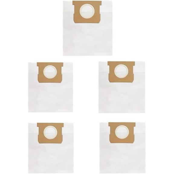 8 - 10 Gallon Standard Dust Bag, 5 Pack, VDBM,Compatible With Vacmaster 8-10 Gallon Wet/Dry Vacuum Cleaners