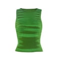 thumbnail image 3 of goowrom Débardeur Sans Manches Col Rond Slim pour Femmes pour Fête Rendez-Vous, 3 of 9