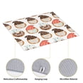 thumbnail image 4 of XMXT Microfiber Drying Mat for Kitchen Counter, Christmas Donut Elf Absorbent Dish Drying Mats for Sink Dishes Rack Pad, 16 x 18 inches, 4 of 9