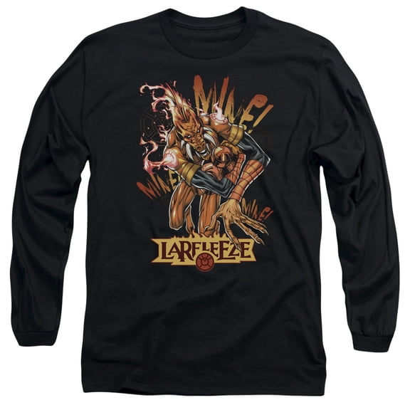 Green Lantern Larfleeze Long Sleeve Adult 18/1 T-Shirt Black