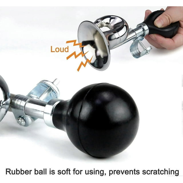 Aluminum Alloy Bike Horn Bicycle Horns,Metal Bicycle Horns for Kids,Cycling Air Horn,Retro Bike Horns for Kids Bikes