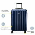 thumbnail image 2 of DELSEY PARIS Helium Aero 21" Hardside Carry-on Expandable Spinner Luggage, Brushed Metal, 2 of 6