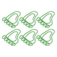 thumbnail image 1 of 100Pcs Cute Paper Clips, Foot Shaped Funny Slip Proof Portable Paper Clips for Office School Family, 1 of 8