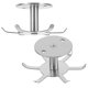 thumbnail image 2 of Cocina de 2 piezas debajo del gabinete gabinete 360 grados gancho giratorio Cocina de cocina suministro de cocina, 2 of 7