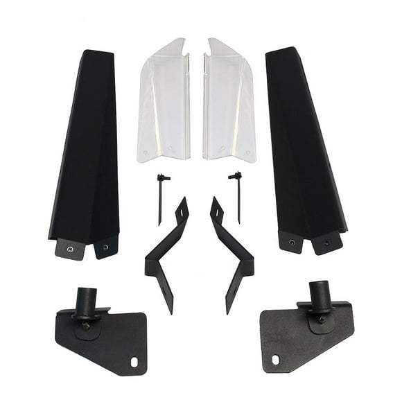 Go Rhino Safety Division Rear Seat Partition Panel 570331 For Go Rhino Public Safety Partitions; Includes Upper and Lower Filler Panels; Use Existing Brackets