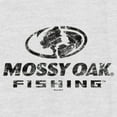 thumbnail image 2 of Women's Mossy Oak Black Water Fishing Logo Racerback Tank Top White Heather X Small, 2 of 4