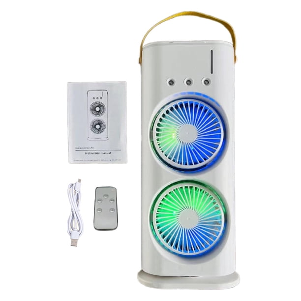 Mini Ventilateur USB Bureau 3 Vitesses Silencieux Portable Rotation 360° – Neuf - Électroménager