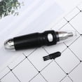 thumbnail image 3 of Electric Ear Nose Hair Trimmer Shaver Clipper Cleaner Shaving Scraping Eyebrow Shaping Safe Face Care Shaving Device without Battery (Black), 3 of 6