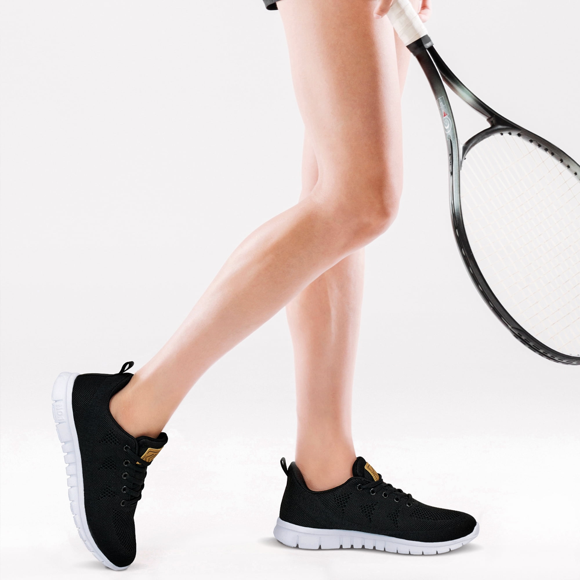 Ecetana Women Running Shoes Breathable Casual Sneakers Comfortable Walking Tennis Shoes