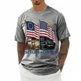 thumbnail image 5 of 250 Anniversary Usa Shirt Mens Shirts Short Sleeve Independence Day Freedom T-Shirt Breathable Fashion America Pullover Tee Tops, 5 of 6