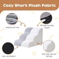 thumbnail image 2 of Dog Stairs for Small Dogs and Cats, 12" H 2 Steps Pet Steps Ramp for High Bed, Couch, Sofa, Waterproof Pet Stairs with Removable Washable Cover, Non-Slip Bottom, Light Gray, 2 of 6