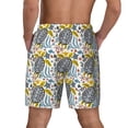 thumbnail image 4 of Goofa Sea Turtle Printed Men's Swim Trunks Board Shorts Quick Dry Mens Swimming Trunks with Compression Liner,Breathable Fit Hawaii Beach Shorts-Medium, 4 of 9