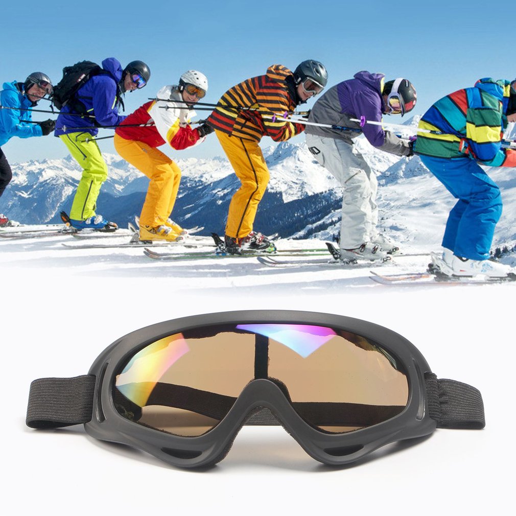 Windproof Anti-fog Tactical Glasses Goggles Polarized Outdoor Glasses UV400 Protection for Off-road Riding Skiing by