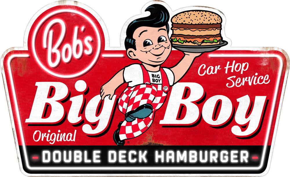 Bob's Big Boy Big Boy, Dolly & Nugget Original Double Decker Lot of 3 Magnets-