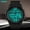 Black, variant on Military Watch, 30M Water Resistant Analog Digital Sport Watch, Quartz Movement LED Display Alarm Calendar Men's Wristwatch, Green