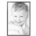 thumbnail image 2 of ArtToFrames 25" x 37" Black Square with Gold Beads Picture Frame, 25x37 inch Black Wood Poster Frame (WOM-5021),  Pack, 2 of 7