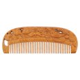 thumbnail image 1 of MasteelfCA 1PC Hair Detangling Comb Natural Wooden Comb Decorative Home Hair Salon Comb, 1 of 7