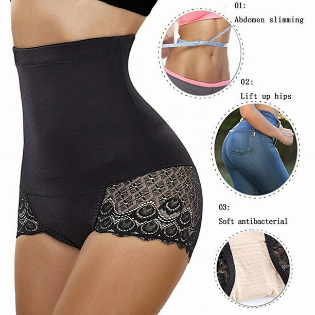 nsendm Female Underwear Adult Thigh Girdles for Women Women's High Waist  Body Shaping High Waist Buttock Lifting Panties Womens Compression(Khaki,  L) 