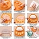 thumbnail image 4 of Soporte para tapa de olla MACHAO montado en la pared adhesivo ajustable 2 uds, 4 of 4