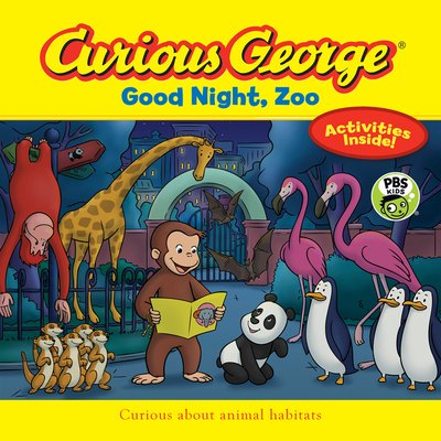 Pre-Owned Curious George Curious George Good Night, Zoo, (Paperback)