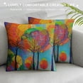 thumbnail image 3 of FUMJ Throw Pillow Covers Home Decor Pillow Cases Decorative for Bed Sofa Cushion Couch Outdoor Colorful Tree Pillowcases, 3 of 5
