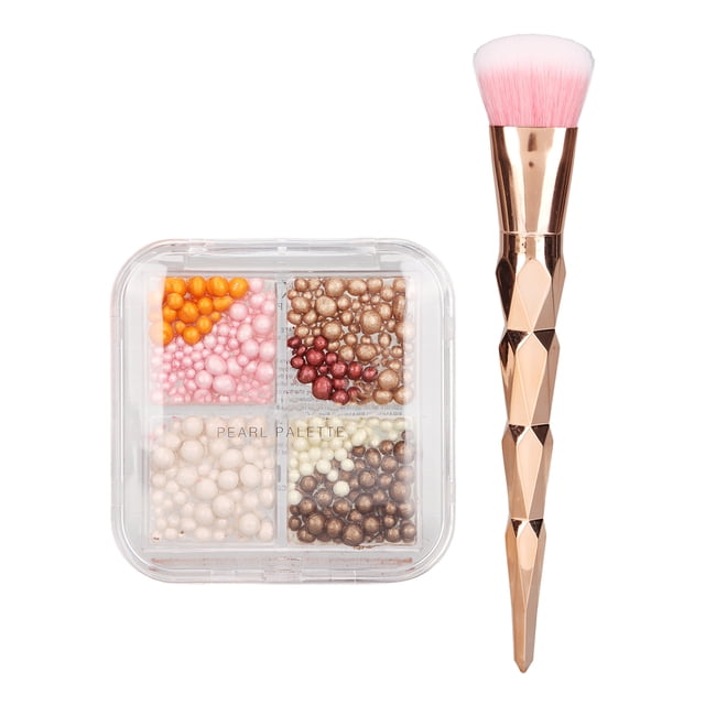 Paleta De Sombras De Ojos, Paleta De Rubor Resaltador, Regalo De Cumpleaños Pigmentado Para Mujeres Y Niñas Para Fiestas De Citas Cergrey 02