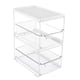thumbnail image 2 of Cesta organizadora de cocina con cajón transparente perfecl Titular de la cápsula de café Apilable multifuncional blanco, 2 of 8