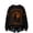 Orange_#01, variant on Halloween Salem Witch Broom Sweatshirt for Women Halloween Salem 1692 Spooky Season Shirts Crewneck Vintage Scary Pullover Tops Complexion L