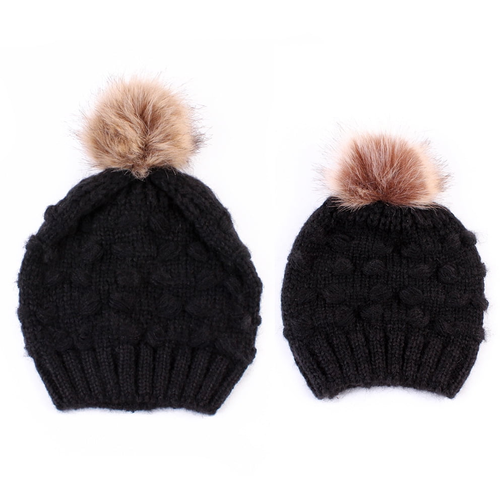 Details about  / Children Winter Hat BE HAPPY Worm Kids Knitted Beanie Hats Style Girls Boys