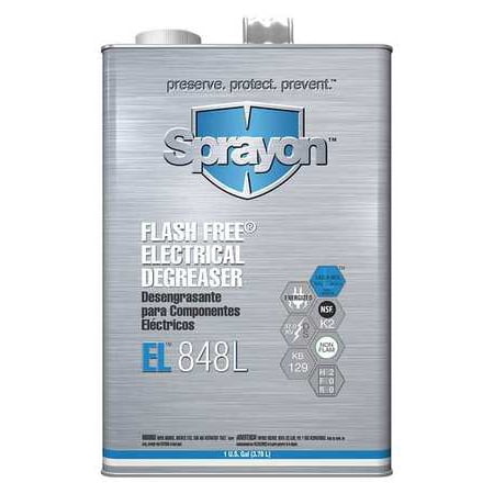 UPC 075577848010 product image for SPRAYON Flash Free Electrical Degreaser,1 gal. S84801000 | upcitemdb.com