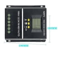 thumbnail image 3 of PWM 100A 12V 24V 36V 48V AUTO Solar Panel Charge Controller Solar PV Battery Charger with LCD MPPT, 3 of 5