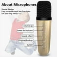 thumbnail image 5 of Wireless Karaoke Machine Bluetooth Music MP3 Player With Dual Wireless Microphones Adults Kids Home KTV Player, 5 of 6