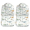 thumbnail image 4 of Haiem Sea Creatures Printed Car Seat Covers Set of 2, Universal Fit Car Seat Covers,Protective Seat Covers,Comfortable Car Seat Covers, Easy Installation Seat Covers, Vehicle Seat Covers, 4 of 9