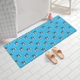 thumbnail image 2 of French Bulldog Bathroom Rugs Mat,Non Slip Microfiber Bathroom Rug,Rubber Backing,Soft Bathroom Mats for Bathroom Floor,Tub and Shower,60x24in(150x60cm), 2 of 5