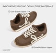 thumbnail image 4 of LUCKY STEP Stylish Retro Casual Comfortable Running Walking Shoes,Dark Brown,Womens, 4 of 12